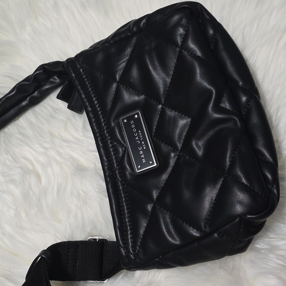 Marc Jacobs Quilted Moto Leather Crossbody Bag